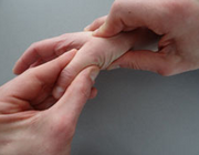 De fysiotherapeutische beoordeling van gesloten vingertraumata